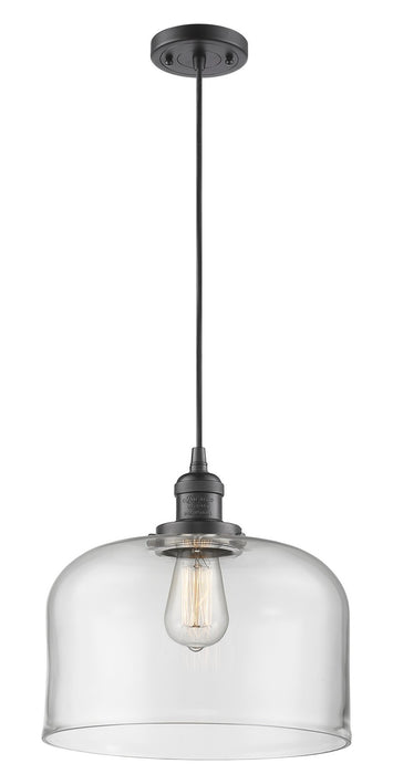 Innovations 201C-OB-G72-L One Light Mini Pendant, Oil Rubbed Bronze