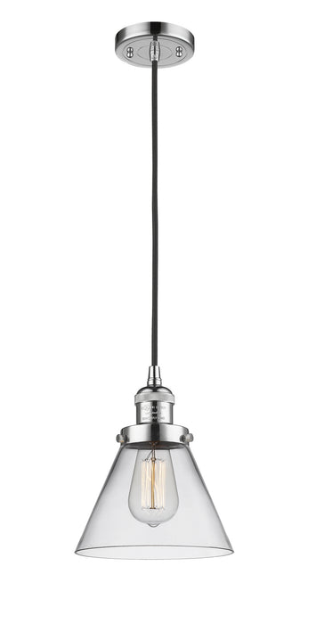 Innovations 201C-PC-G44 One Light Mini Pendant, Polished Chrome