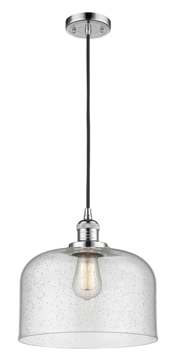 Innovations 201C-PC-G74-L One Light Mini Pendant, Polished Chrome