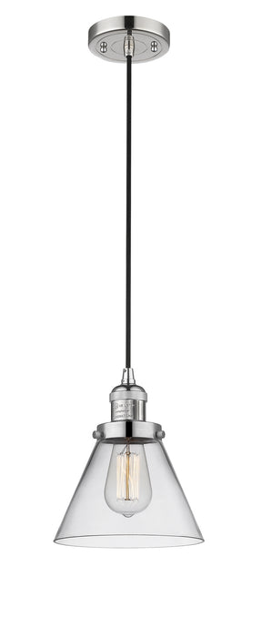 Innovations 201C-PN-G42-LED LED Mini Pendant, Polished Nickel