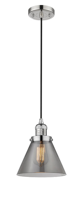 Innovations 201C-PN-G43-LED LED Mini Pendant, Polished Nickel