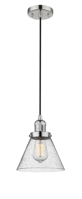 Innovations 201C-PN-G44-LED LED Mini Pendant, Polished Nickel