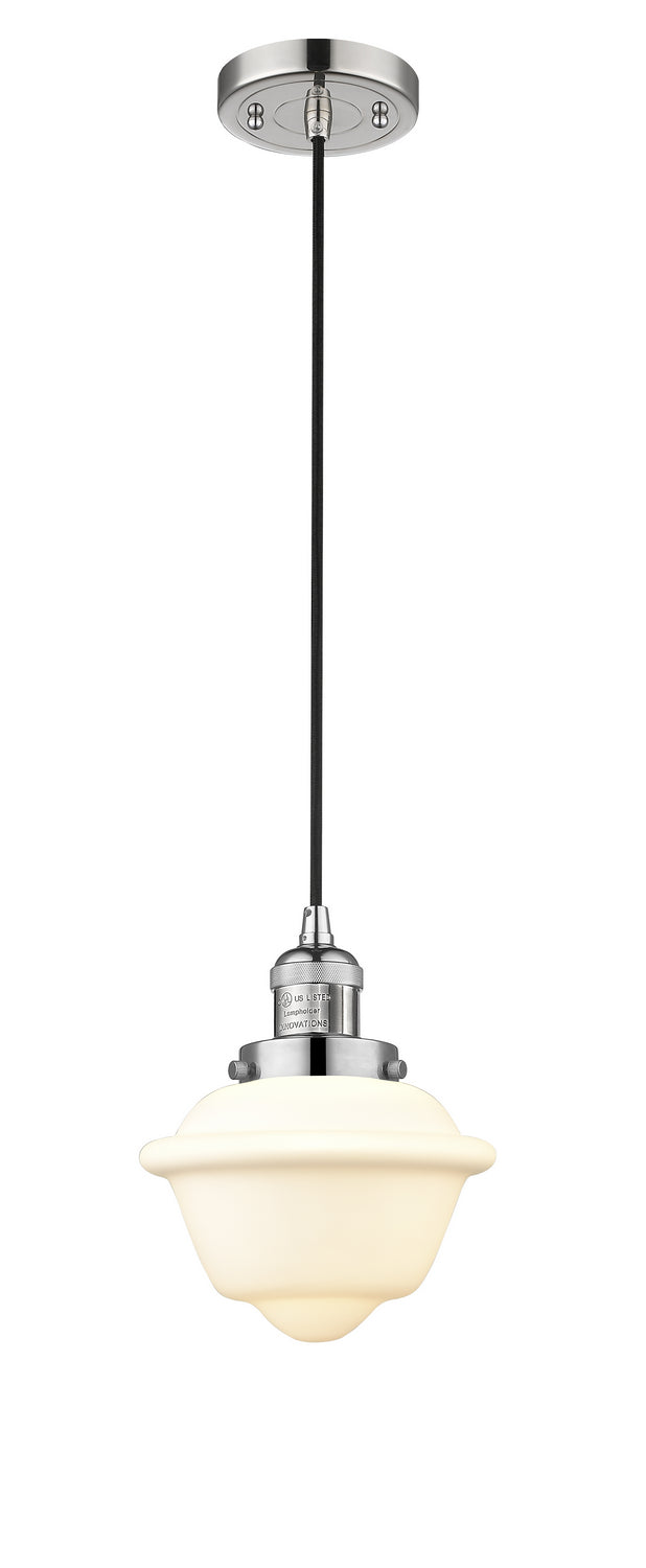 Innovations 201C-PN-G531 One Light Mini Pendant, Polished Nickel