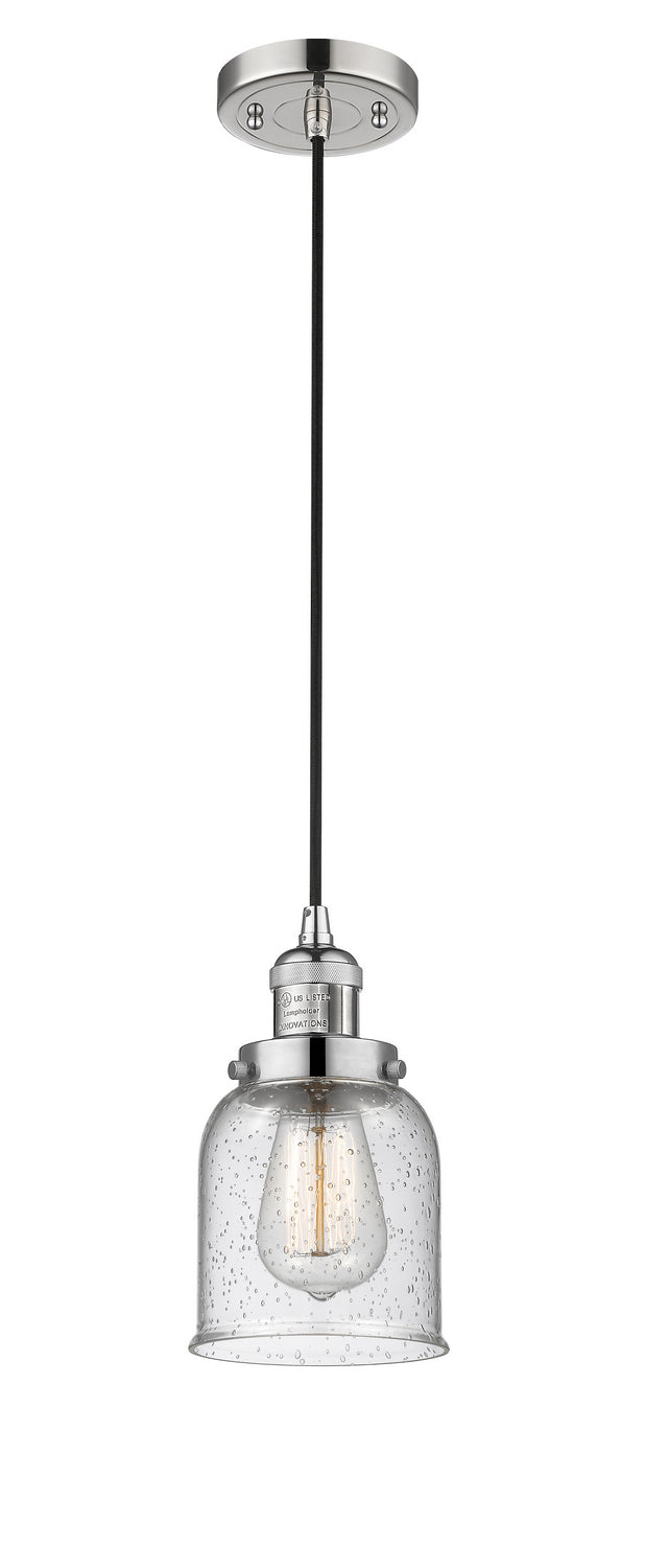 Innovations 201C-PN-G54-LED LED Mini Pendant, Polished Nickel
