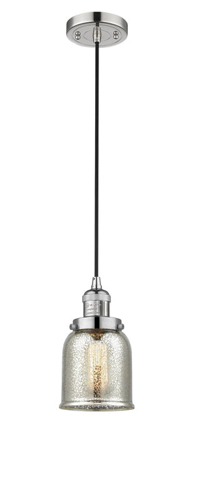 Innovations 201C-PN-G58 One Light Mini Pendant, Polished Nickel