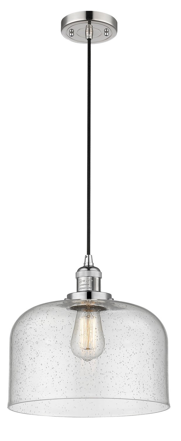 Innovations 201C-PN-G74-L-LED LED Mini Pendant, Polished Nickel