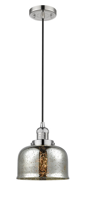 Innovations 201C-PN-G78 One Light Mini Pendant, Polished Nickel