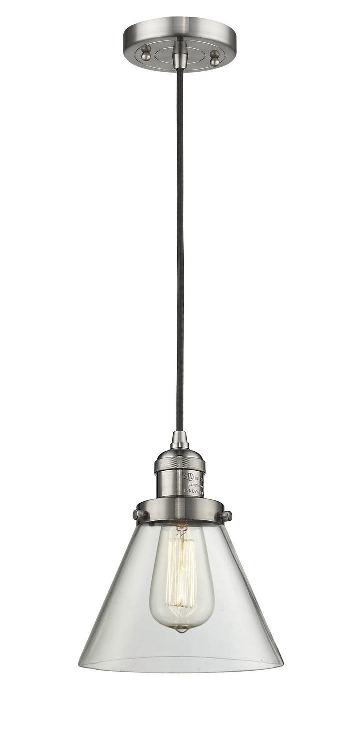 Innovations 201C-SN-G42-LED LED Mini Pendant, Brushed Satin Nickel