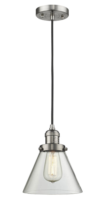 Innovations 201C-SN-G42-LED LED Mini Pendant, Brushed Satin Nickel