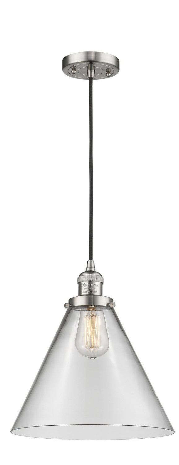 Innovations 201C-SN-G42-L-LED LED Mini Pendant, Brushed Satin Nickel
