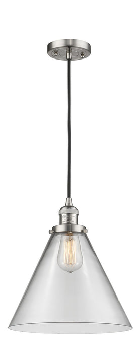 Innovations 201C-SN-G42-L-LED LED Mini Pendant, Brushed Satin Nickel