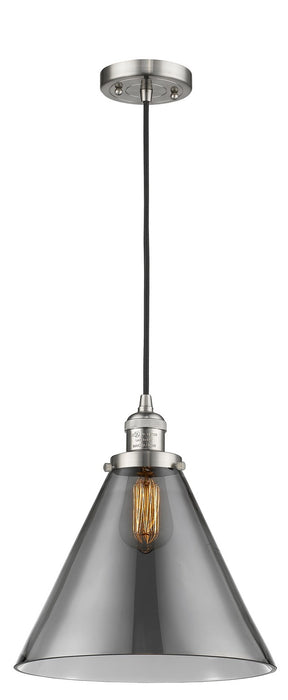 Innovations 201C-SN-G43-L-LED LED Mini Pendant, Brushed Satin Nickel