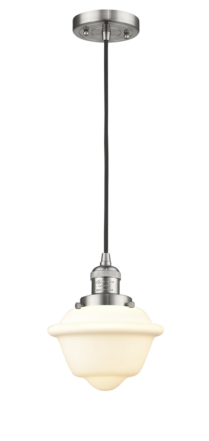 Innovations 201C-SN-G531 One Light Mini Pendant, Brushed Satin Nickel