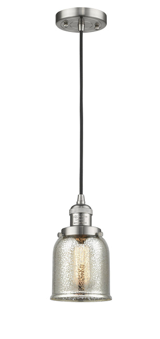 Innovations 201C-SN-G58 One Light Mini Pendant, Brushed Satin Nickel