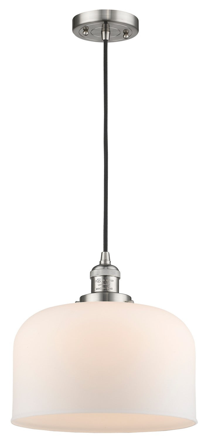 Innovations 201C-SN-G71-L One Light Mini Pendant, Brushed Satin Nickel