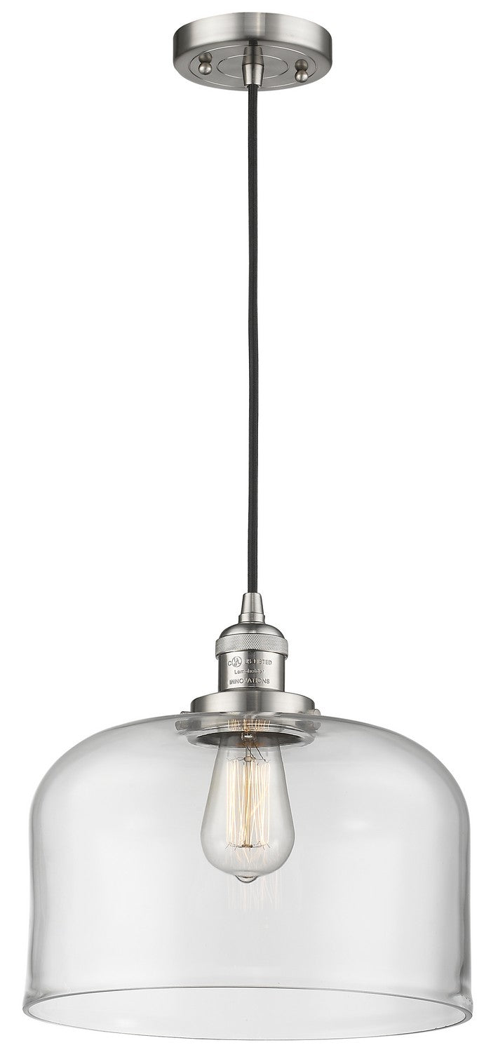 Innovations 201C-SN-G72-L-LED LED Mini Pendant, Brushed Satin Nickel