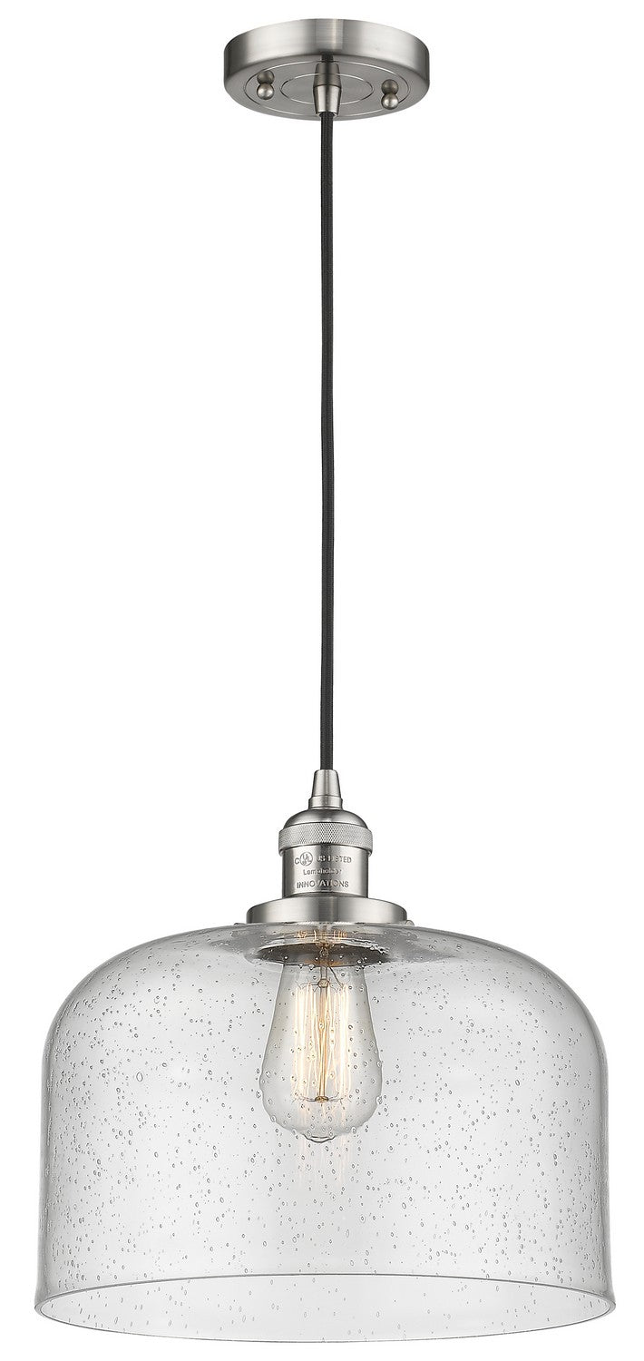 Innovations 201C-SN-G74-L-LED LED Mini Pendant, Brushed Satin Nickel