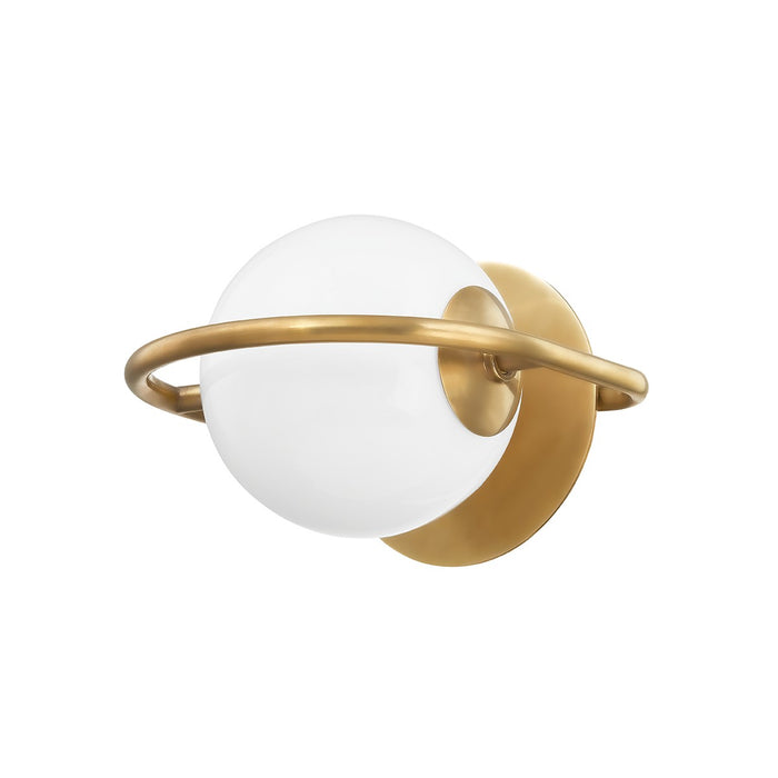Corbett Lighting 273-11-VB One Light Wall Sconce, Vintage Brass