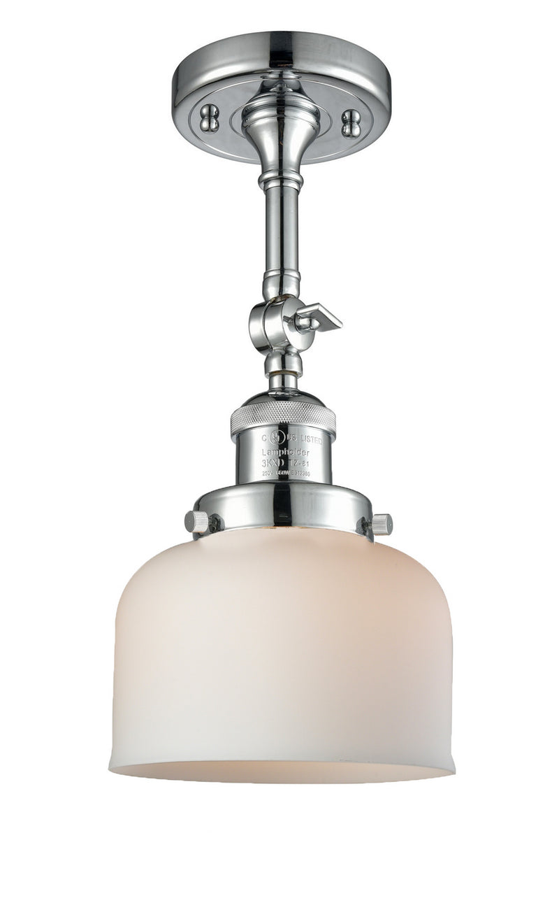 Innovations 201F-PC-G71-LED LED Semi-Flush Mount, Polished Chrome