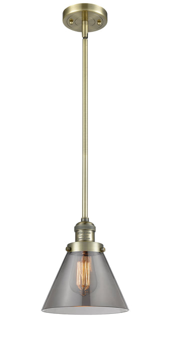 Innovations 201S-AB-G43-LED LED Mini Pendant, Antique Brass