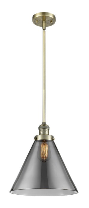Innovations 201S-AB-G43-L-LED LED Mini Pendant, Antique Brass