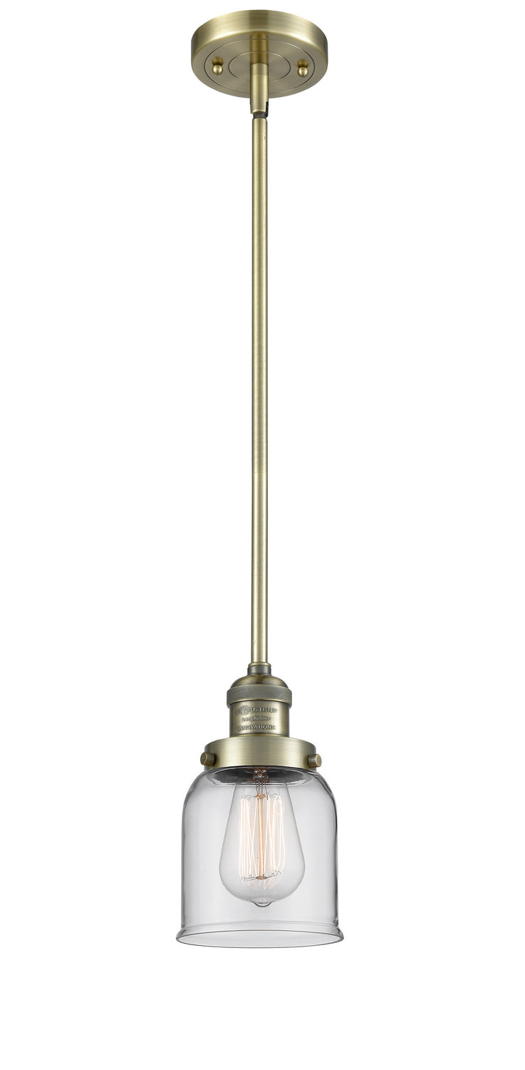 Innovations 201S-AB-G52-LED LED Mini Pendant, Antique Brass