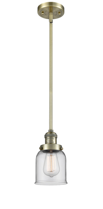 Innovations 201S-AB-G52-LED LED Mini Pendant, Antique Brass