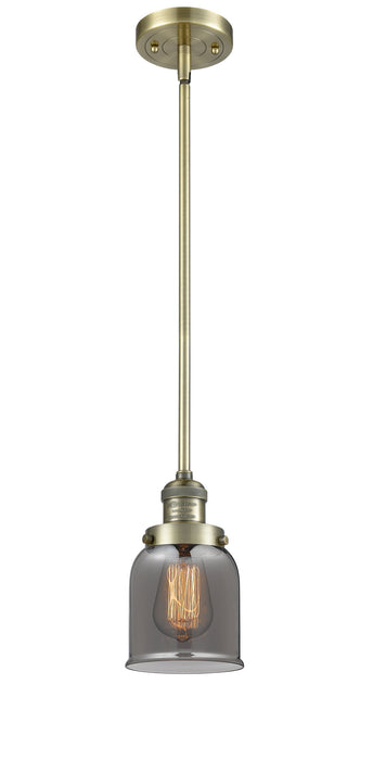Innovations 201S-AB-G53 One Light Mini Pendant, Antique Brass