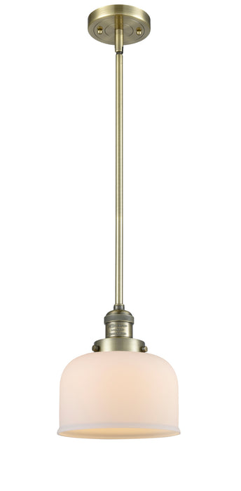 Innovations 201S-AB-G71 One Light Mini Pendant, Antique Brass