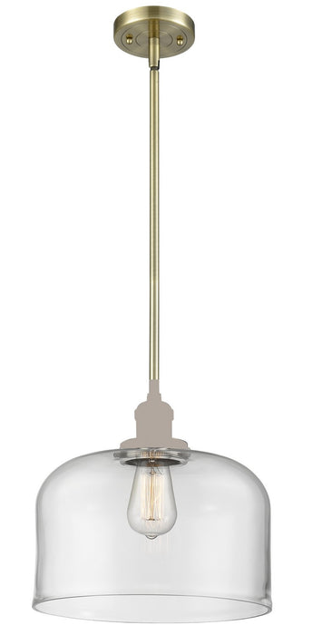 Innovations 201S-AB-G72-L One Light Mini Pendant, Antique Brass