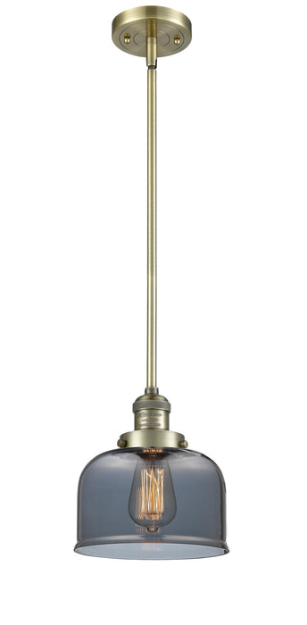 Innovations 201S-AB-G73 One Light Mini Pendant, Antique Brass