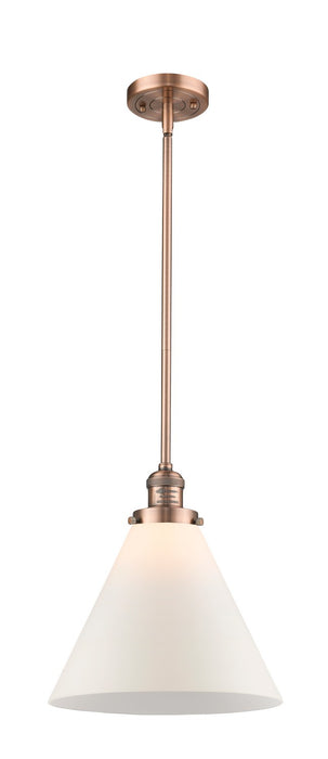 Innovations 201S-AC-G41-L One Light Mini Pendant, Antique Copper
