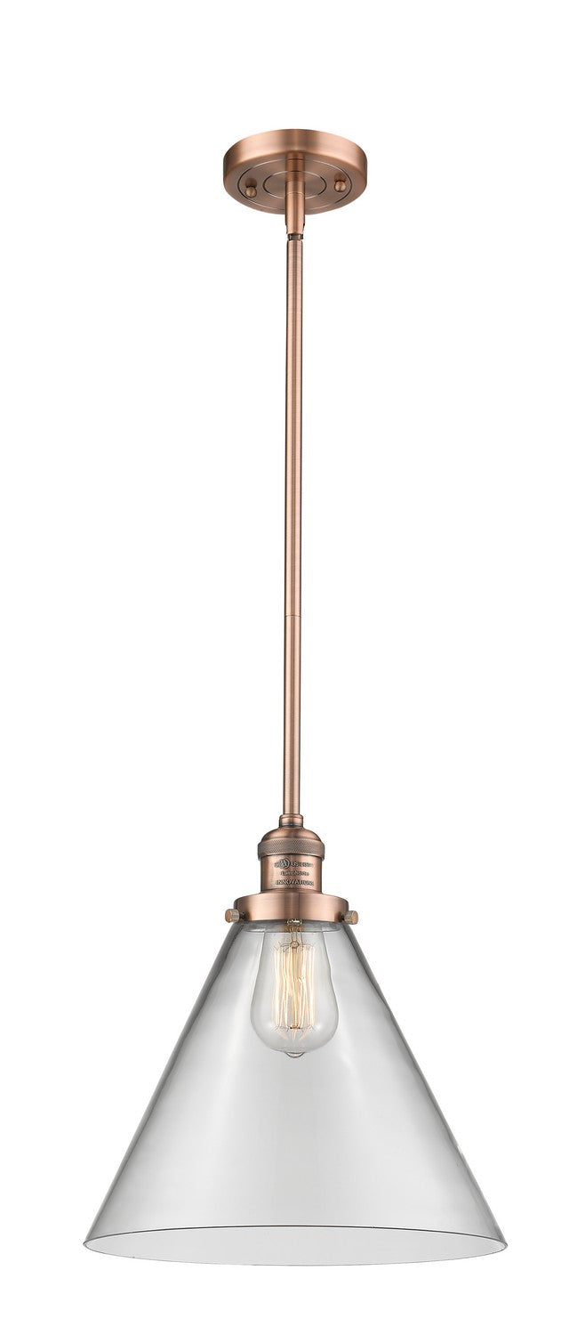 Innovations 201S-AC-G42-L-LED LED Mini Pendant, Antique Copper