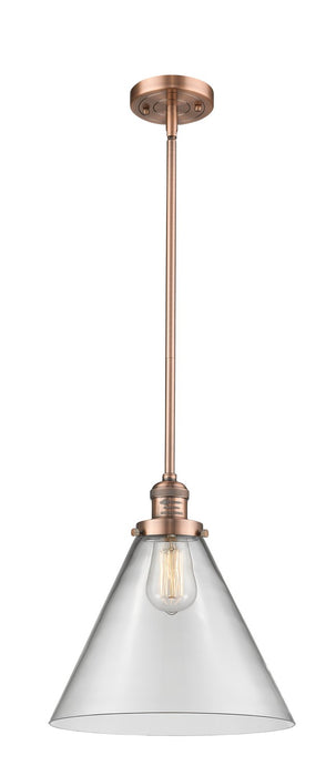 Innovations 201S-AC-G42-L-LED LED Mini Pendant, Antique Copper