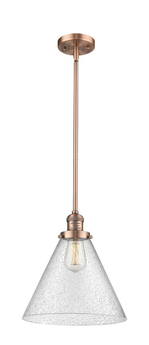 Innovations 201S-AC-G44-L-LED LED Mini Pendant, Antique Copper