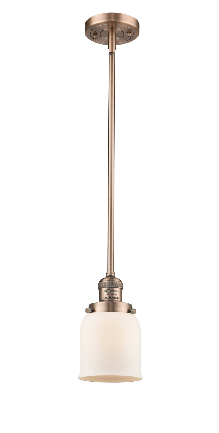 Innovations 201S-AC-G51-LED LED Mini Pendant, Antique Copper