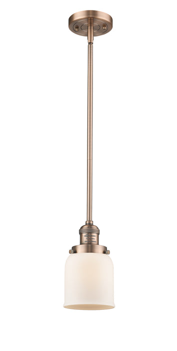 Innovations 201S-AC-G51-LED LED Mini Pendant, Antique Copper