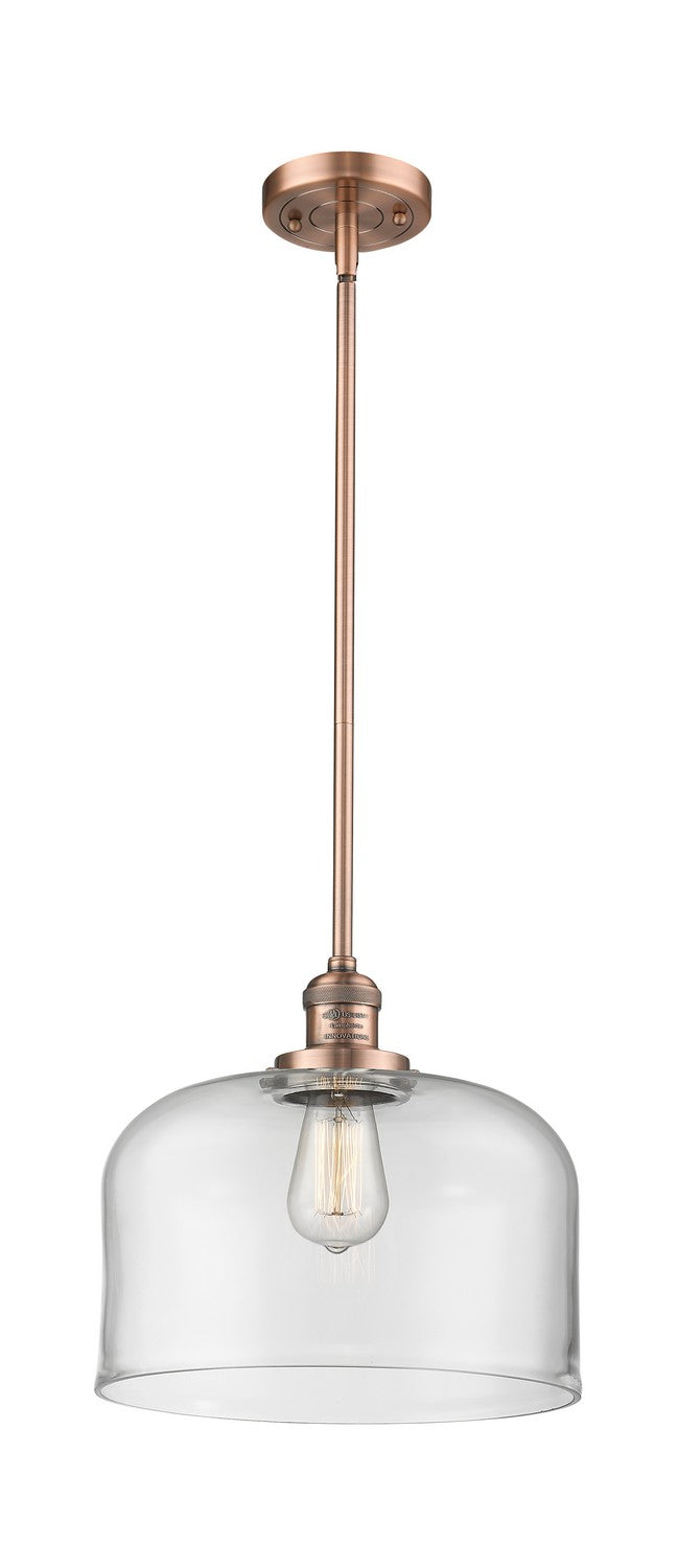 Innovations 201S-AC-G72-L-LED LED Mini Pendant, Antique Copper