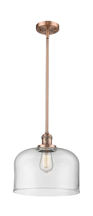 Innovations 201S-AC-G72-L-LED LED Mini Pendant, Antique Copper