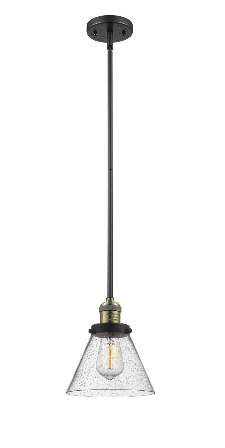 Innovations 201S-BAB-G44-LED LED Mini Pendant, Black Antique Brass