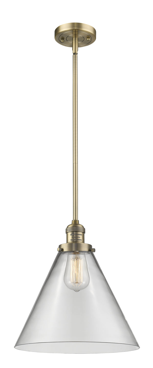 Innovations 201S-BB-G42-L-LED LED Mini Pendant, Brushed Brass