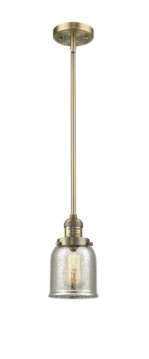 Innovations 201S-BB-G58 One Light Mini Pendant, Brushed Brass