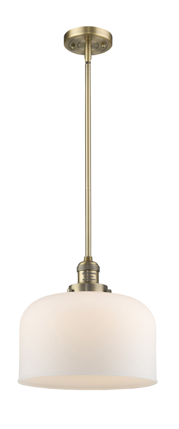 Innovations 201S-BB-G71-L One Light Mini Pendant, Brushed Brass
