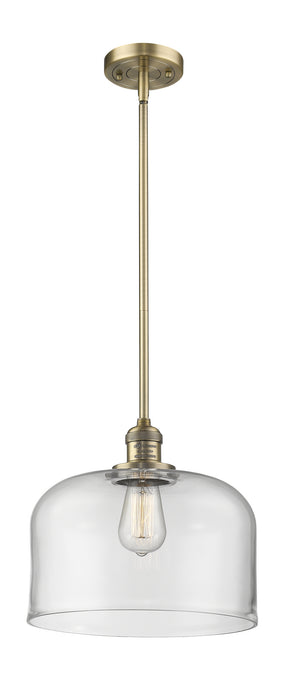 Innovations 201S-BB-G72-L One Light Mini Pendant, Brushed Brass