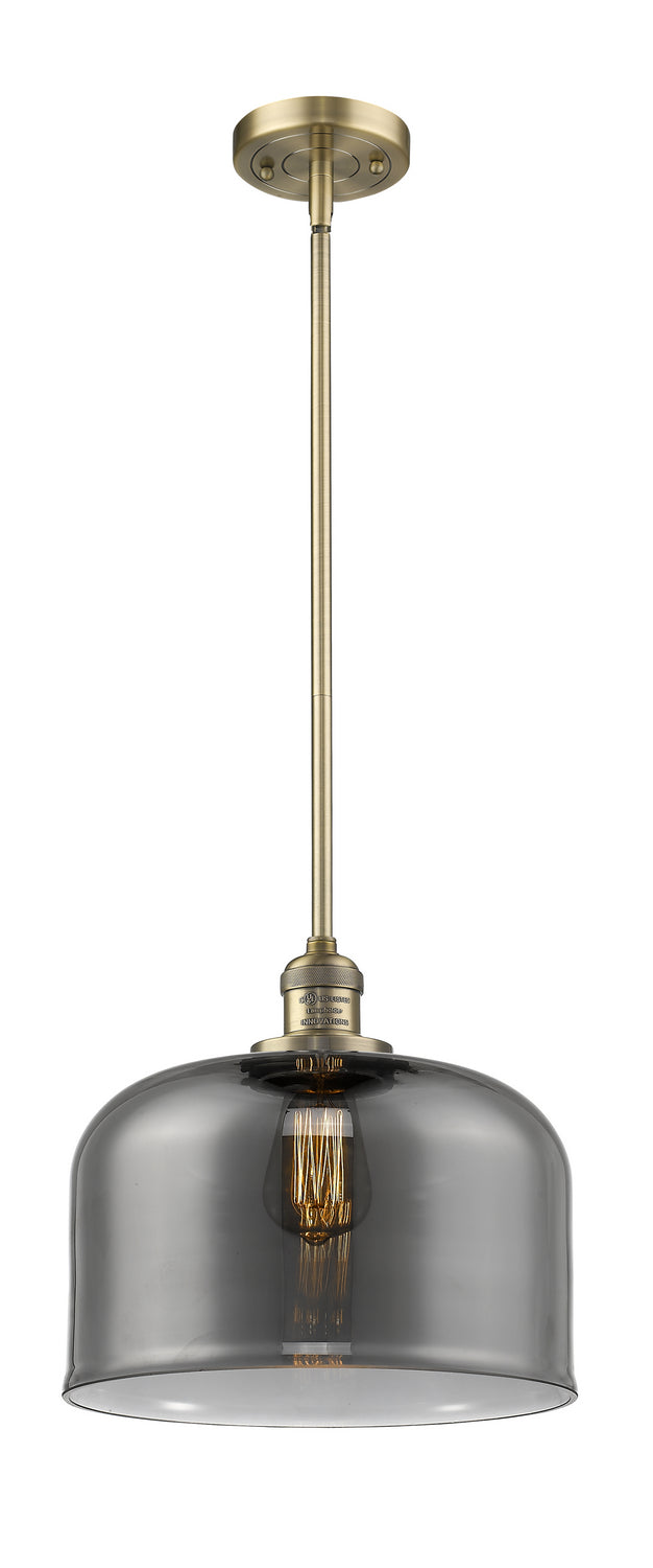 Innovations 201S-BB-G73-L One Light Mini Pendant, Brushed Brass