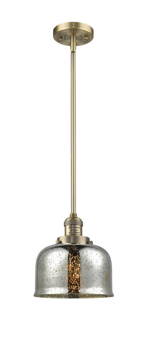 Innovations 201S-BB-G78 One Light Mini Pendant, Brushed Brass