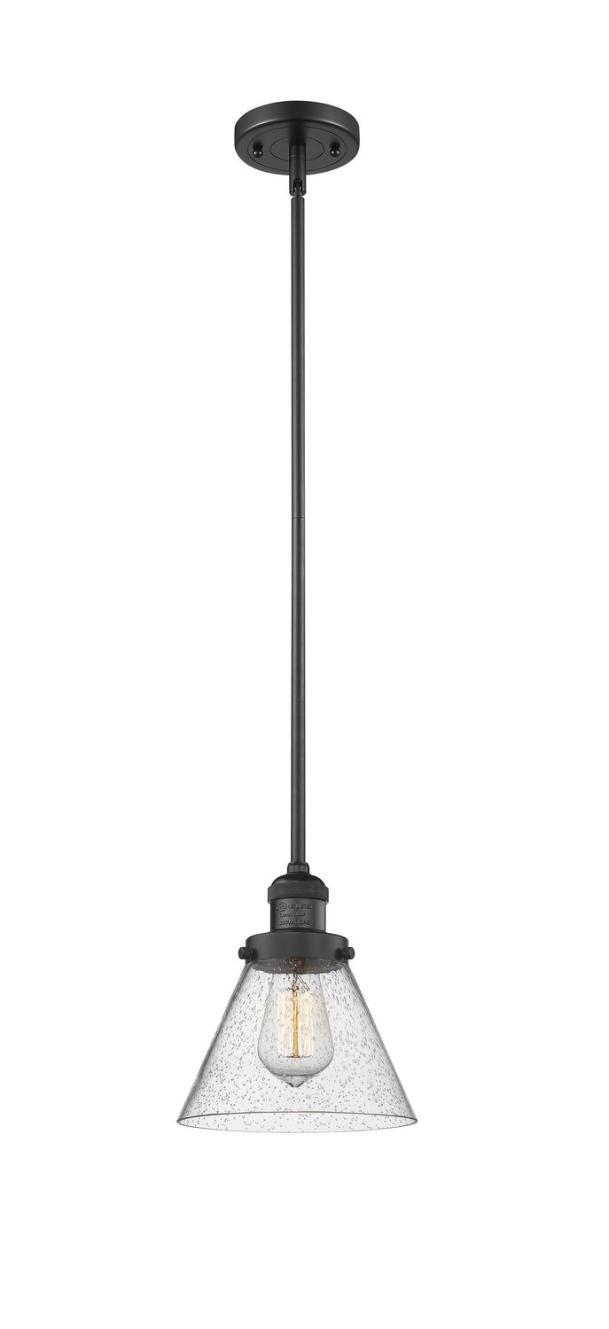 Innovations 201S-BK-G44-LED LED Mini Pendant, Matte Black