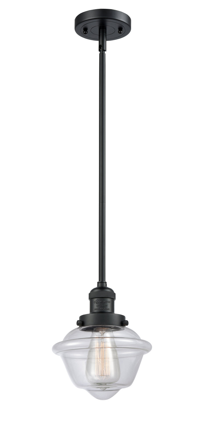 Innovations 201S-BK-G532 One Light Mini Pendant, Matte Black
