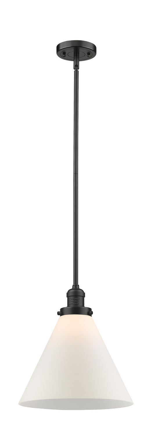 Innovations 201S-OB-G41-L One Light Mini Pendant, Oil Rubbed Bronze