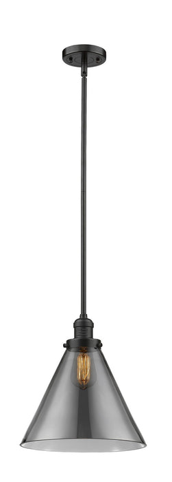 Innovations 201S-OB-G43-L-LED LED Mini Pendant, Oil Rubbed Bronze